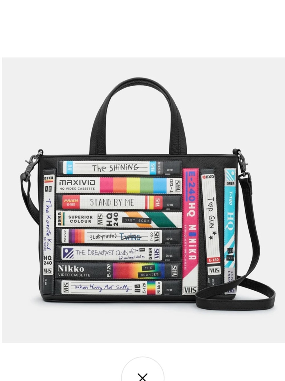Yoshigoods VHS crossbody, wallet, keychain Horror Stephen King